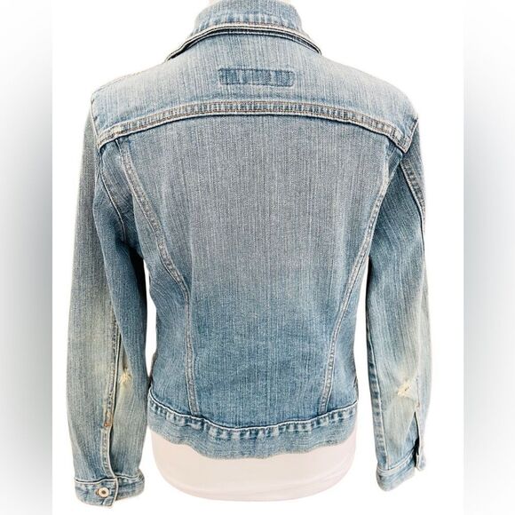 GAP Stretch button front Denim Jacket size XS. - Picture 2 of 7